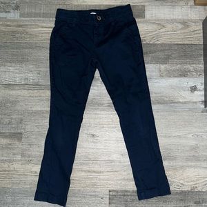 Old navy school pants female navy good condition